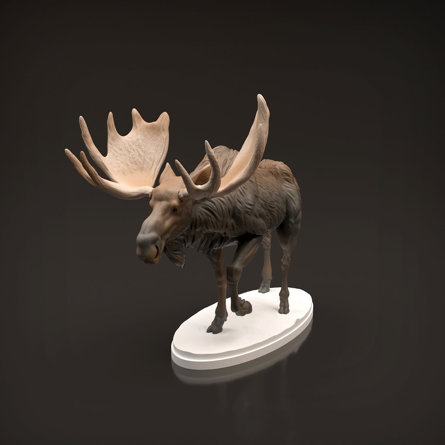 Bull Moose - Animal Den Miniatures