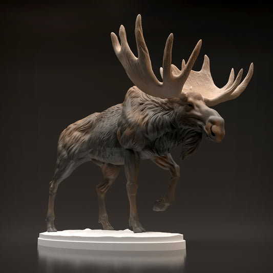 Bull Moose - Animal Den Miniatures