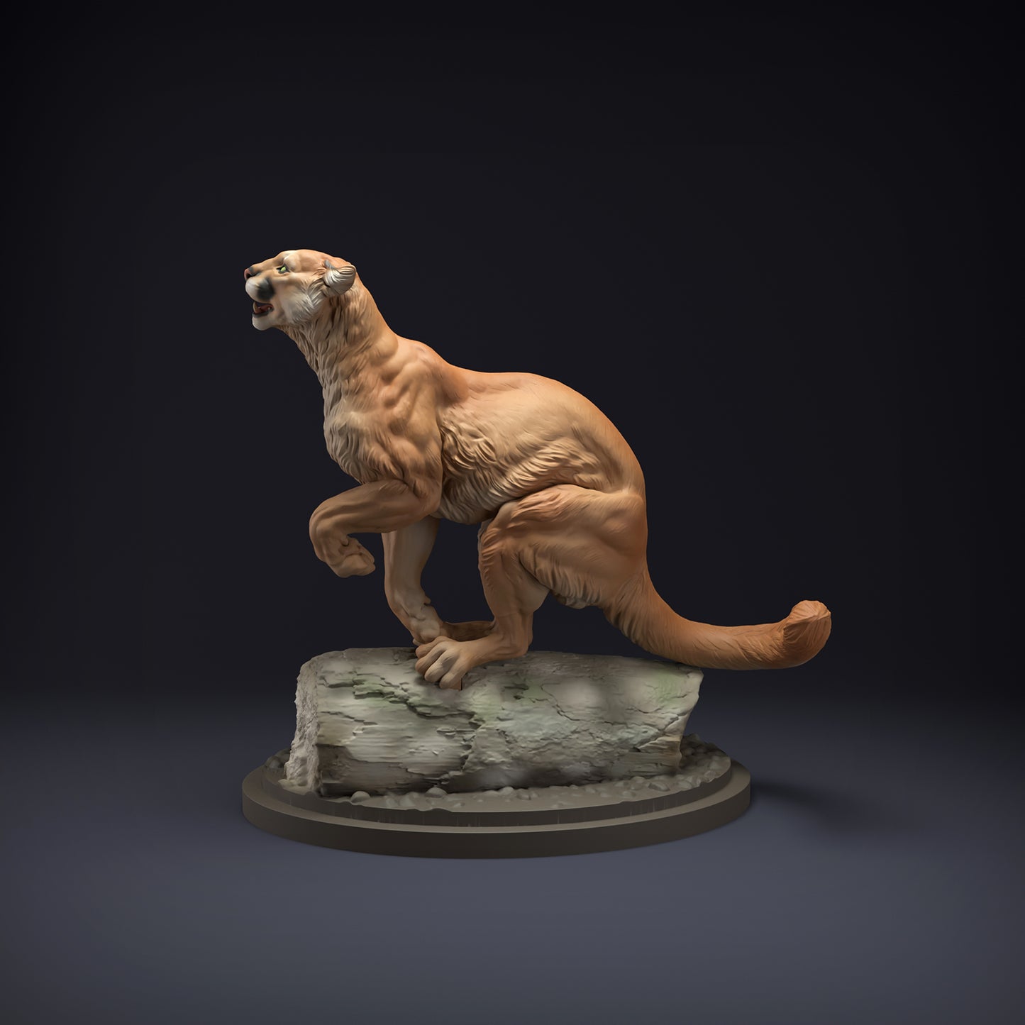 Mountain Lion - Animal Den Miniatures