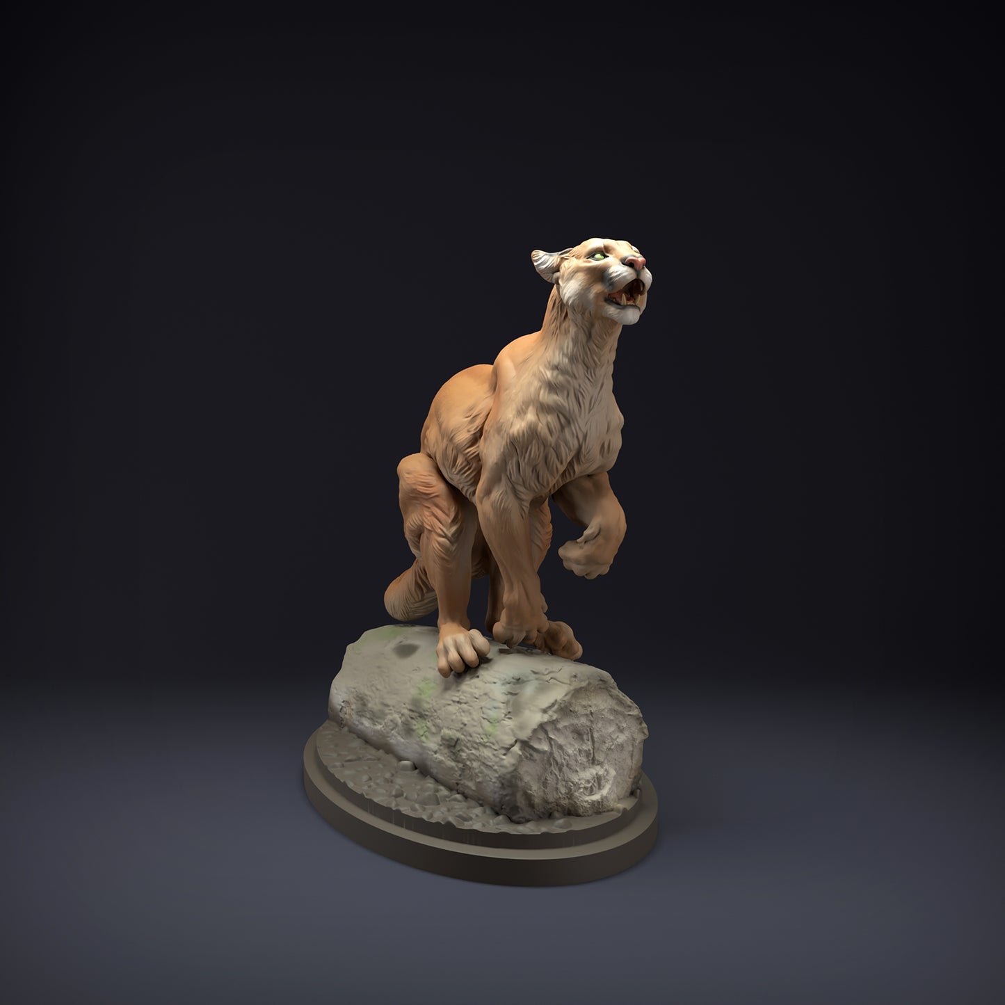 Mountain Lion - Animal Den Miniatures