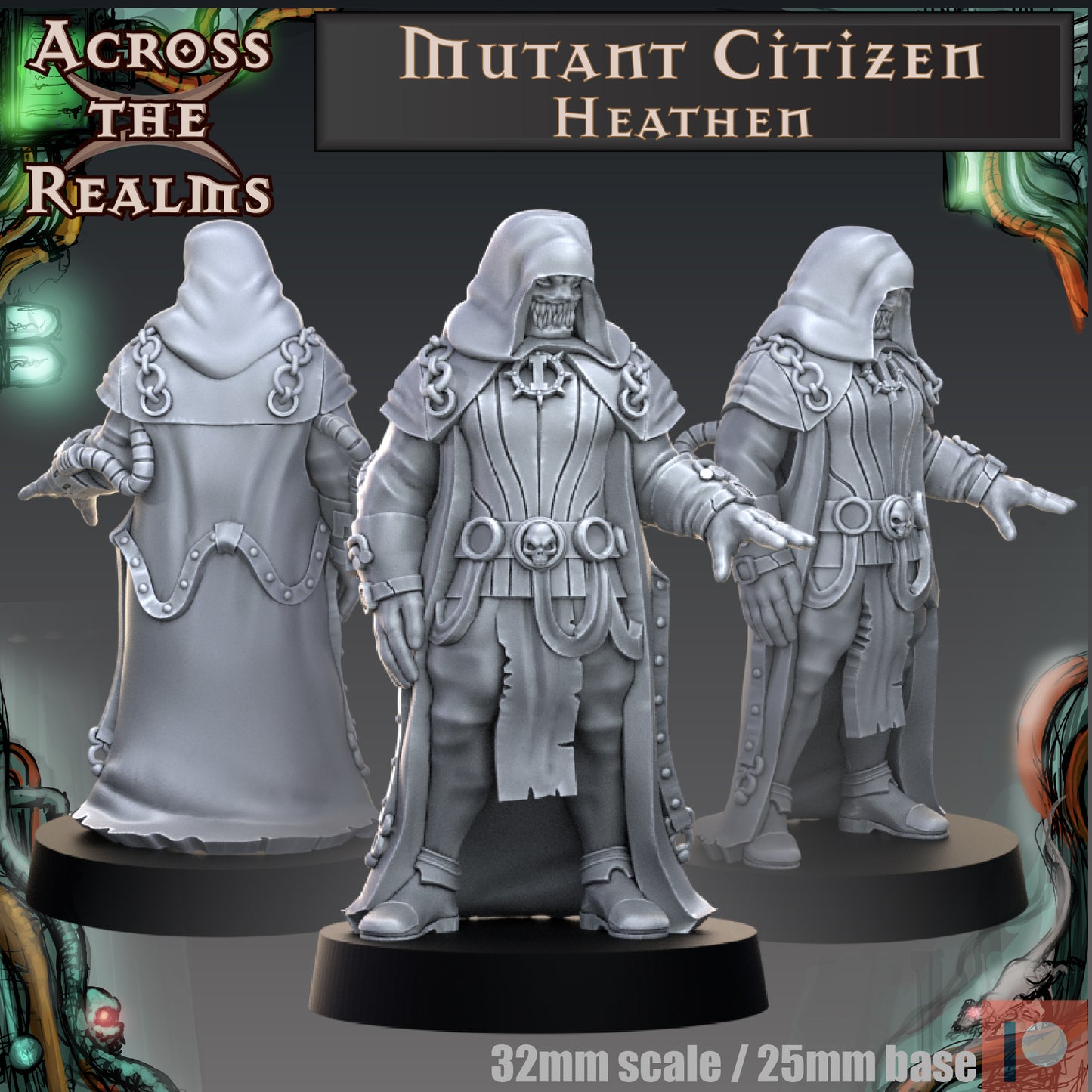 1x Mutant Citizen - Heathen - Across the Realms