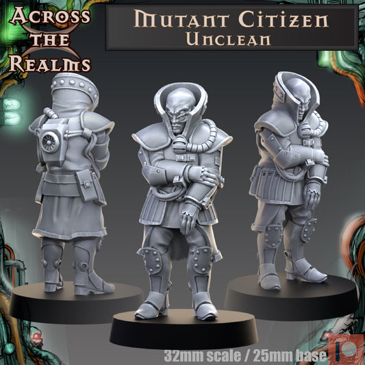 1x Mutant Citizen - Unclean - Across the Realms