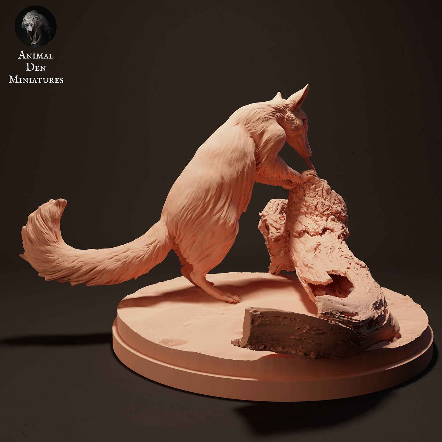 Numbat Eating - Animal Den Miniatures