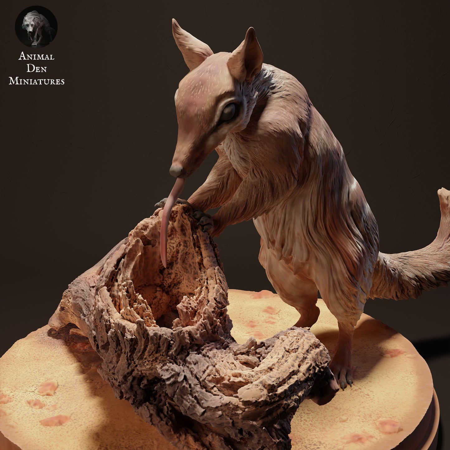 Numbat Eating - Animal Den Miniatures