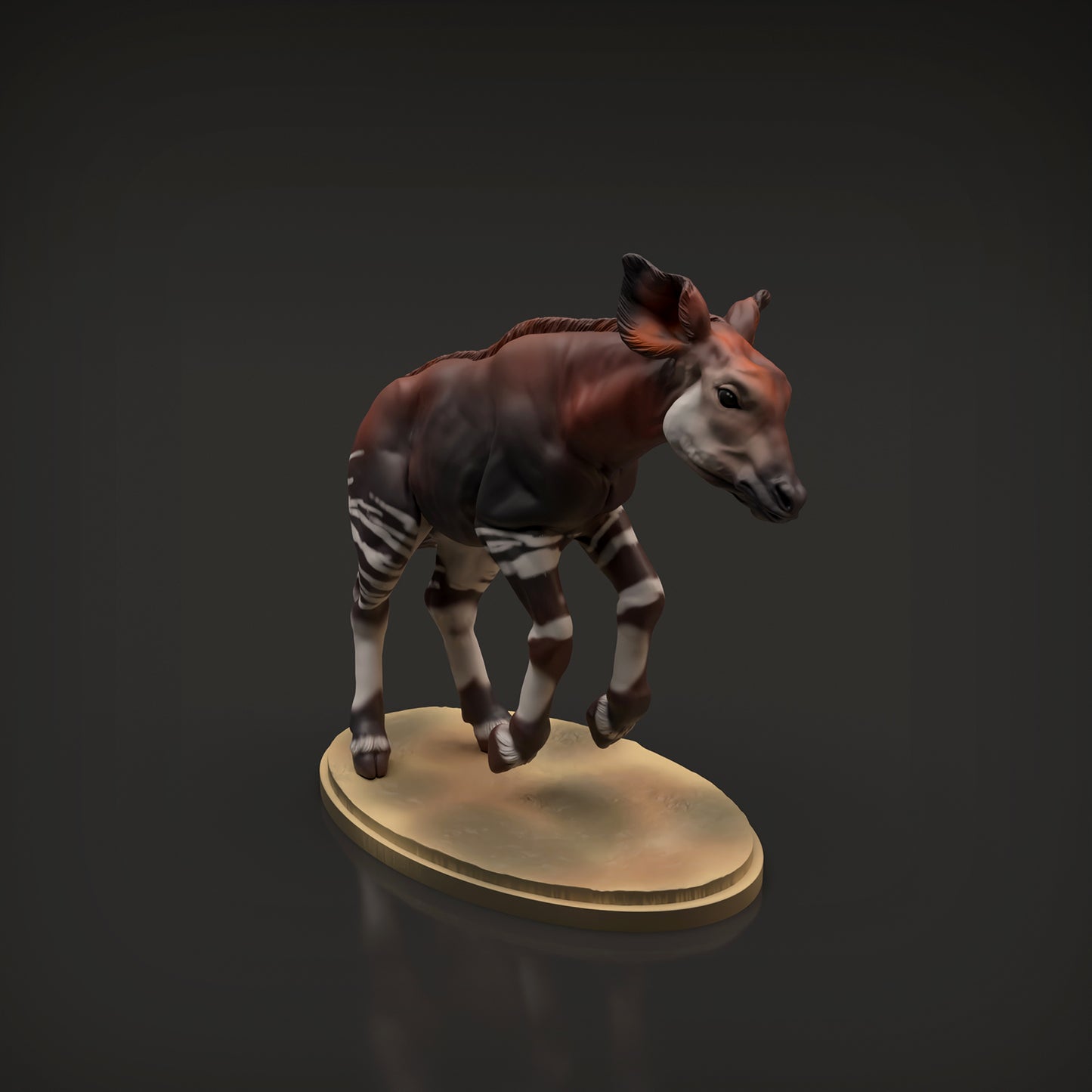 Okapi Calf - Animal Den Miniatures