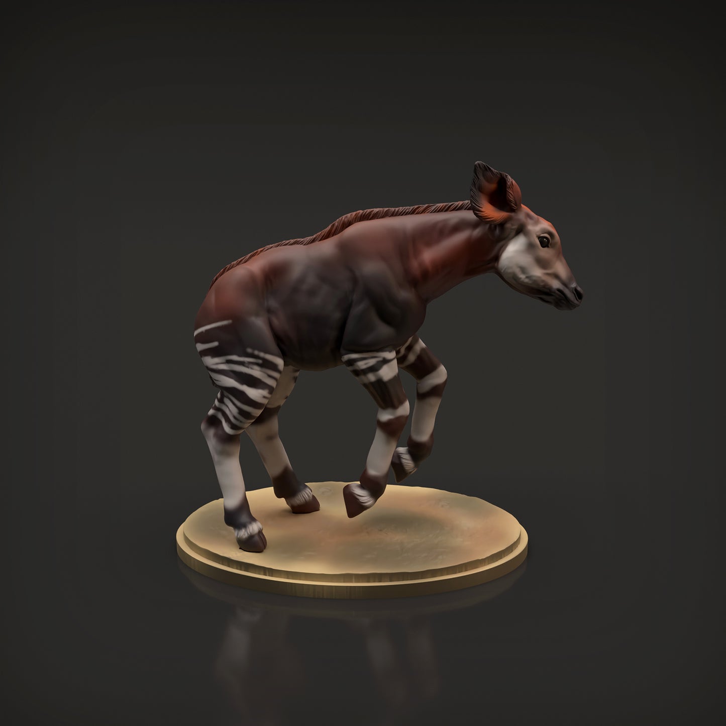 Okapi Calf - Animal Den Miniatures