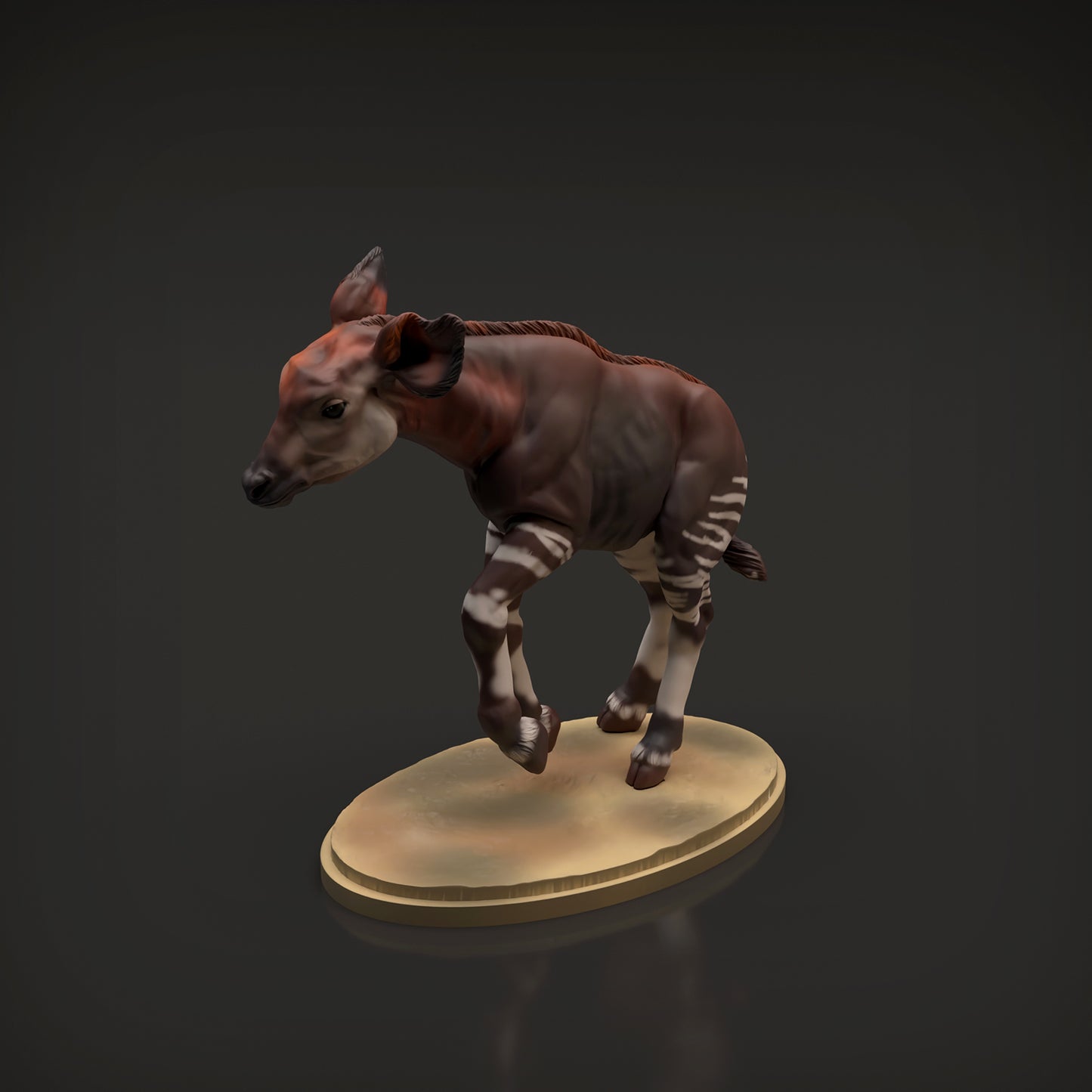 Okapi Calf - Animal Den Miniatures