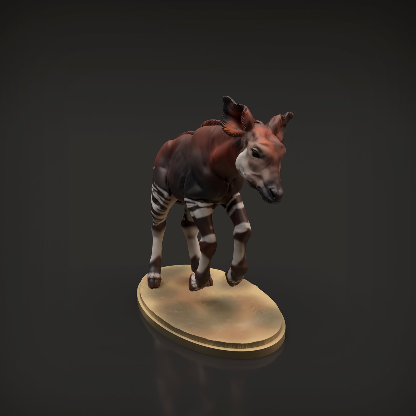 Okapi Calf - Animal Den Miniatures