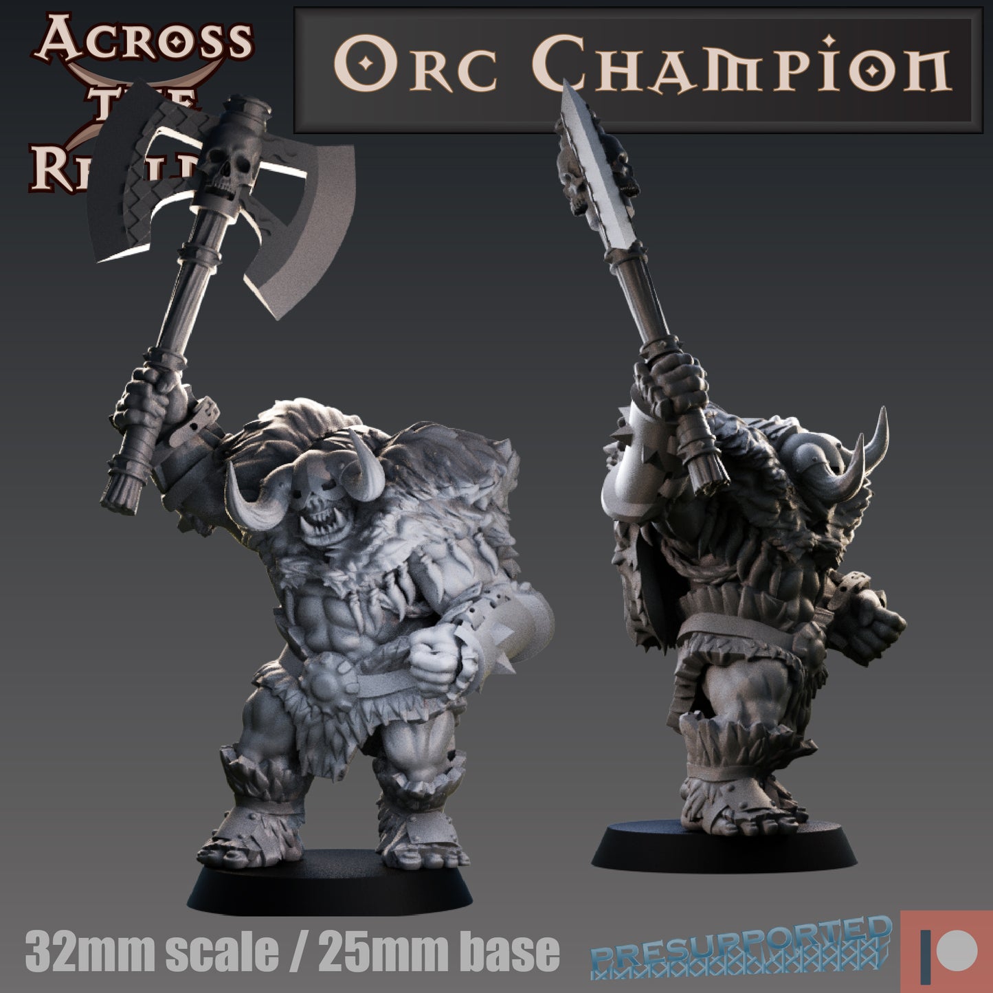 Orc Champion - Across the Realms