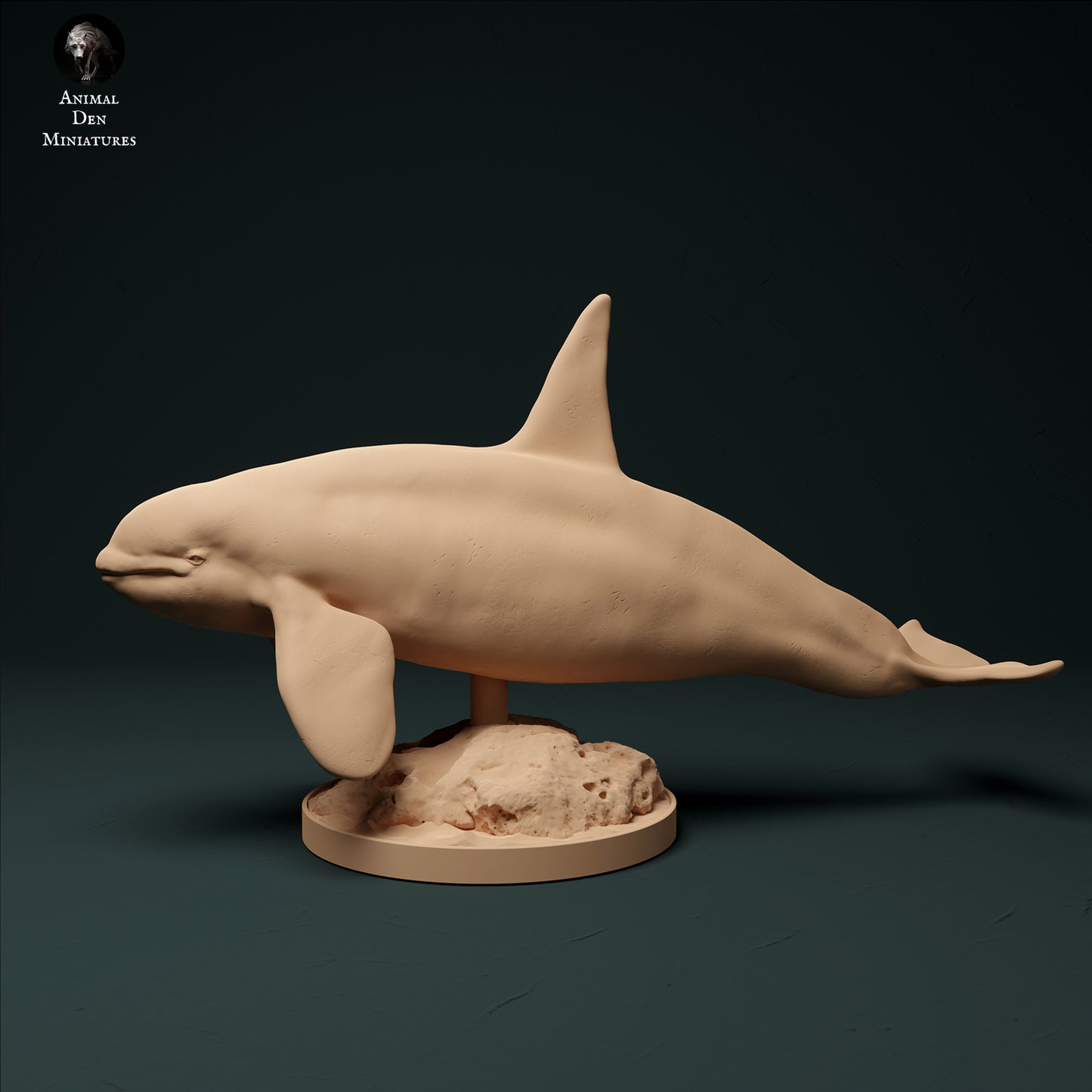 North Atlantic Type 2 Killer Whale - Animal Den Miniatures