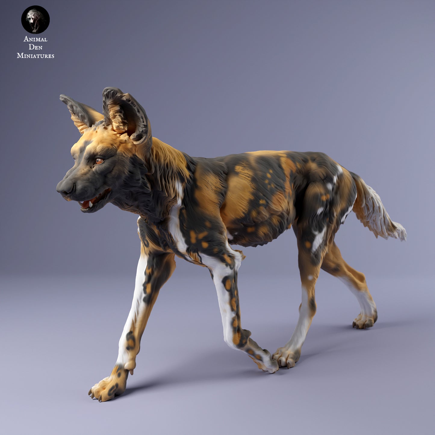 African Wild Dog - Animal Den Miniatures