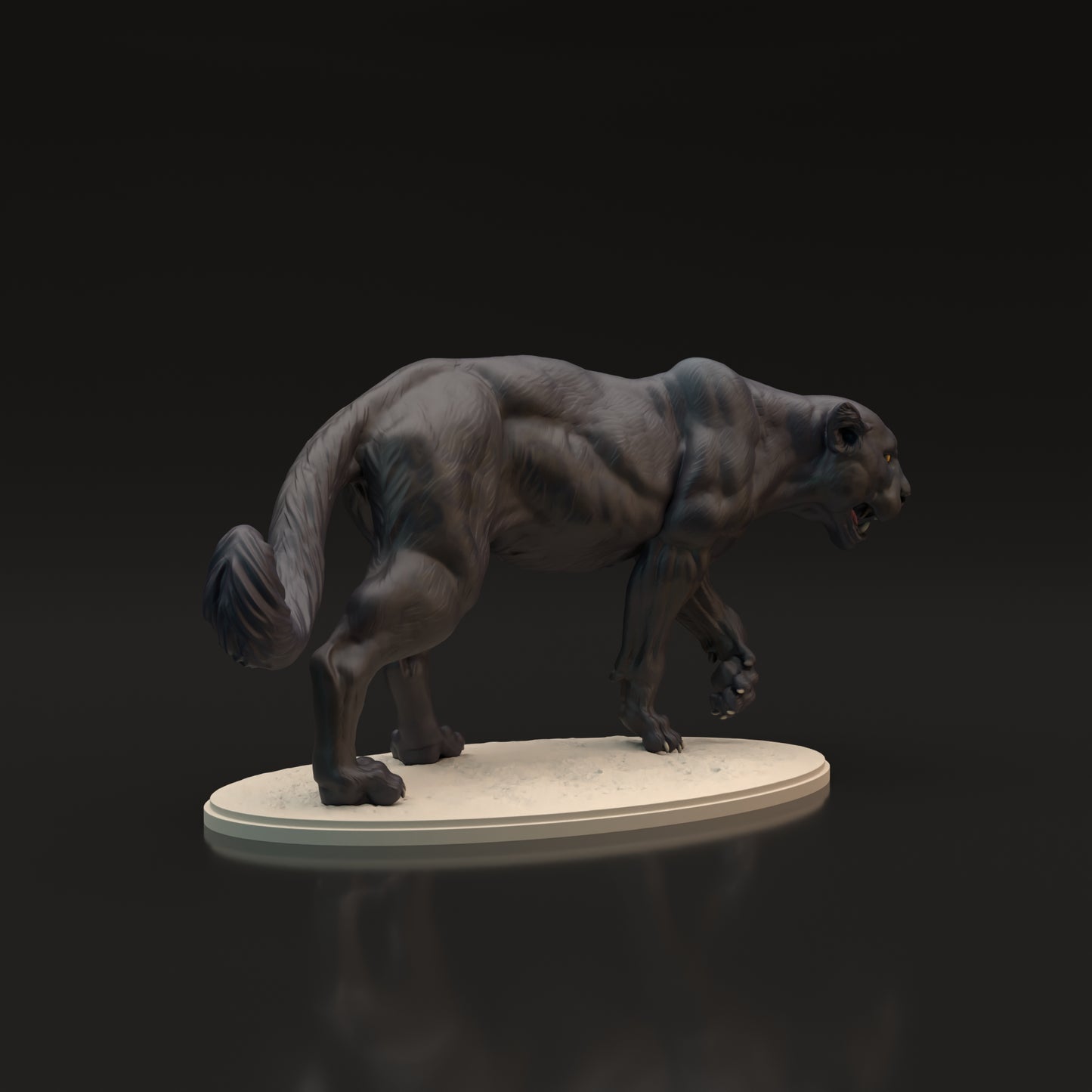 Black Panther - Jaguar - Animal Den Miniatures