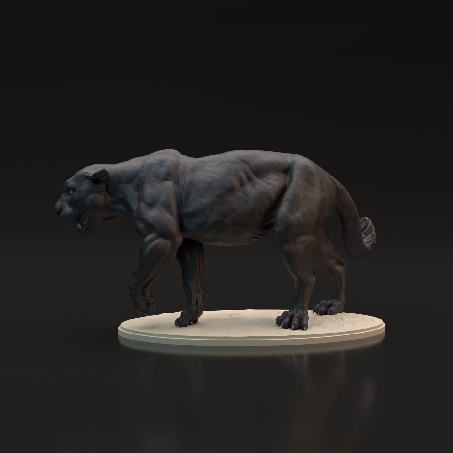 Black Panther - Jaguar - Animal Den Miniatures