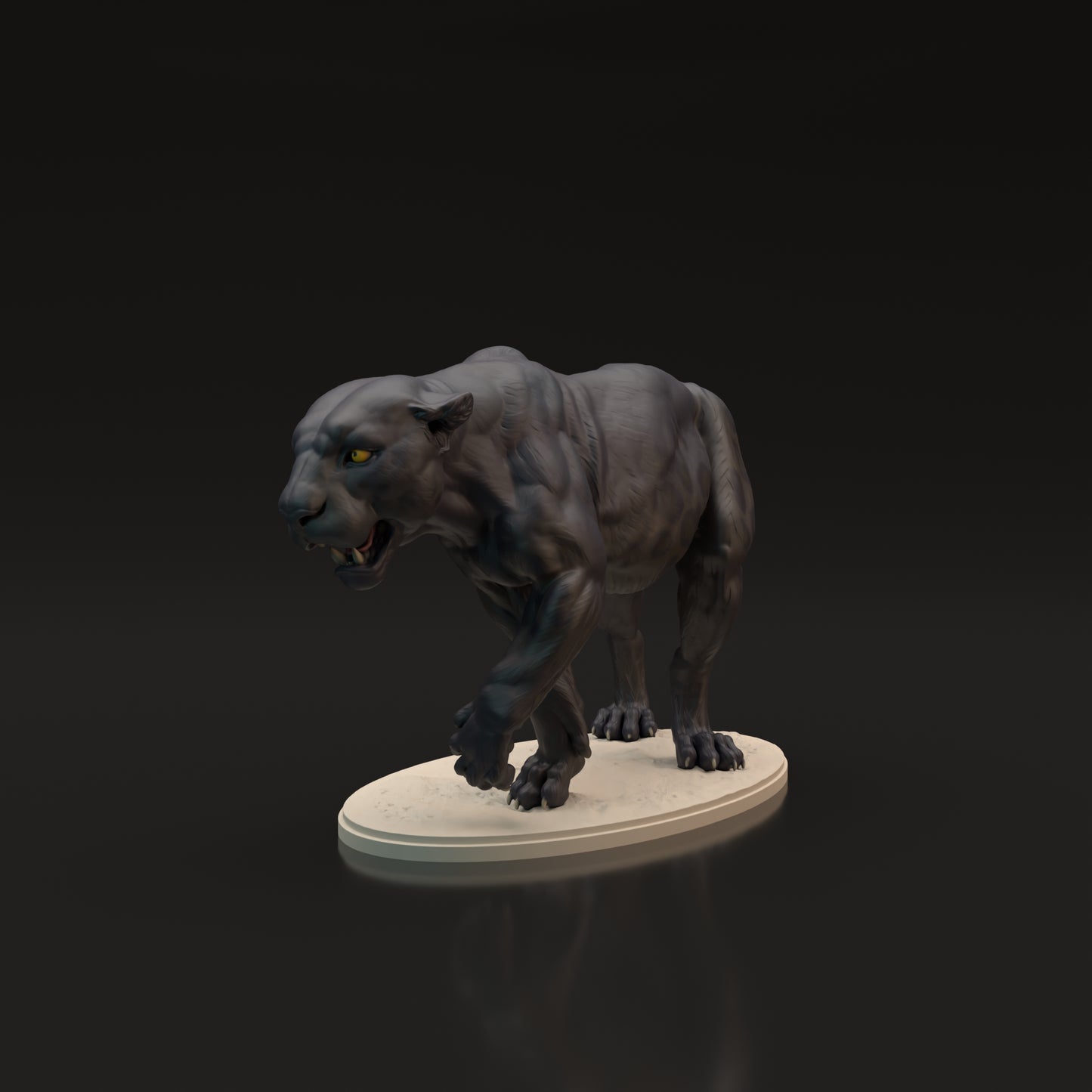 Black Panther - Jaguar - Animal Den Miniatures