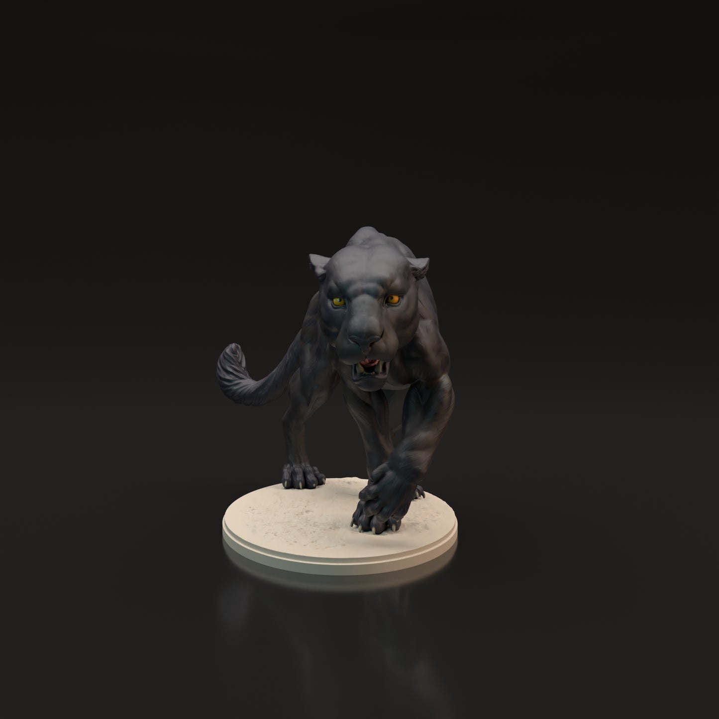 Black Panther - Jaguar - Animal Den Miniatures