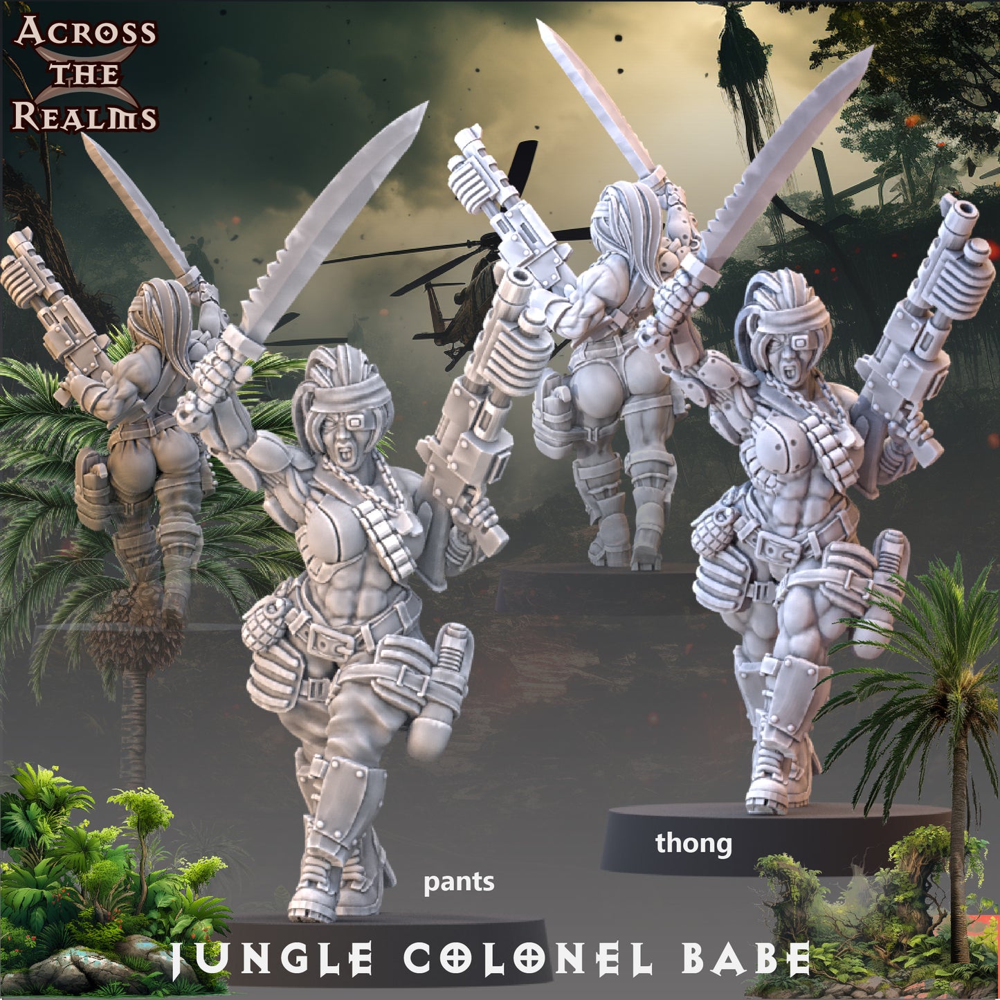 2x Jungle Colonel Babe - Across the Realms