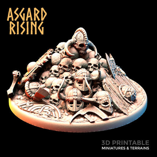 Pillar of Shame - 50mm Round Base - Asgard Rising