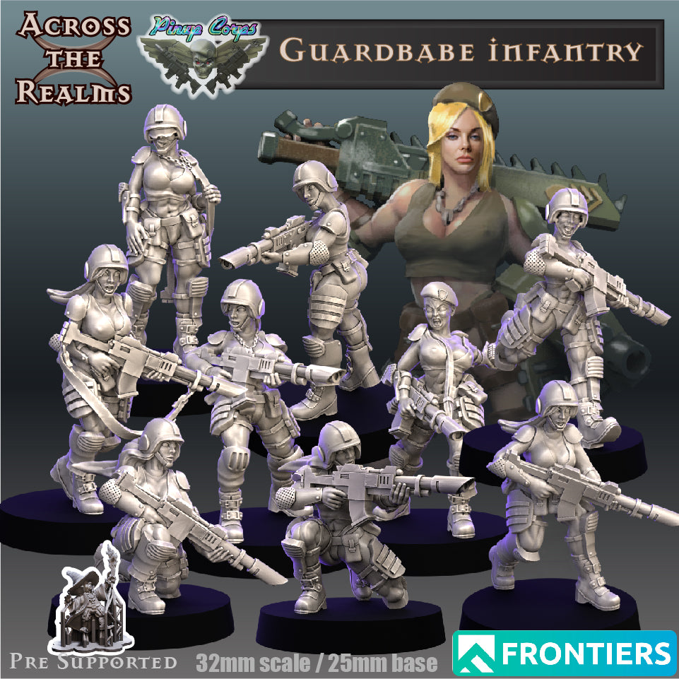 20x Guardbabe Infantry - Across the Realms