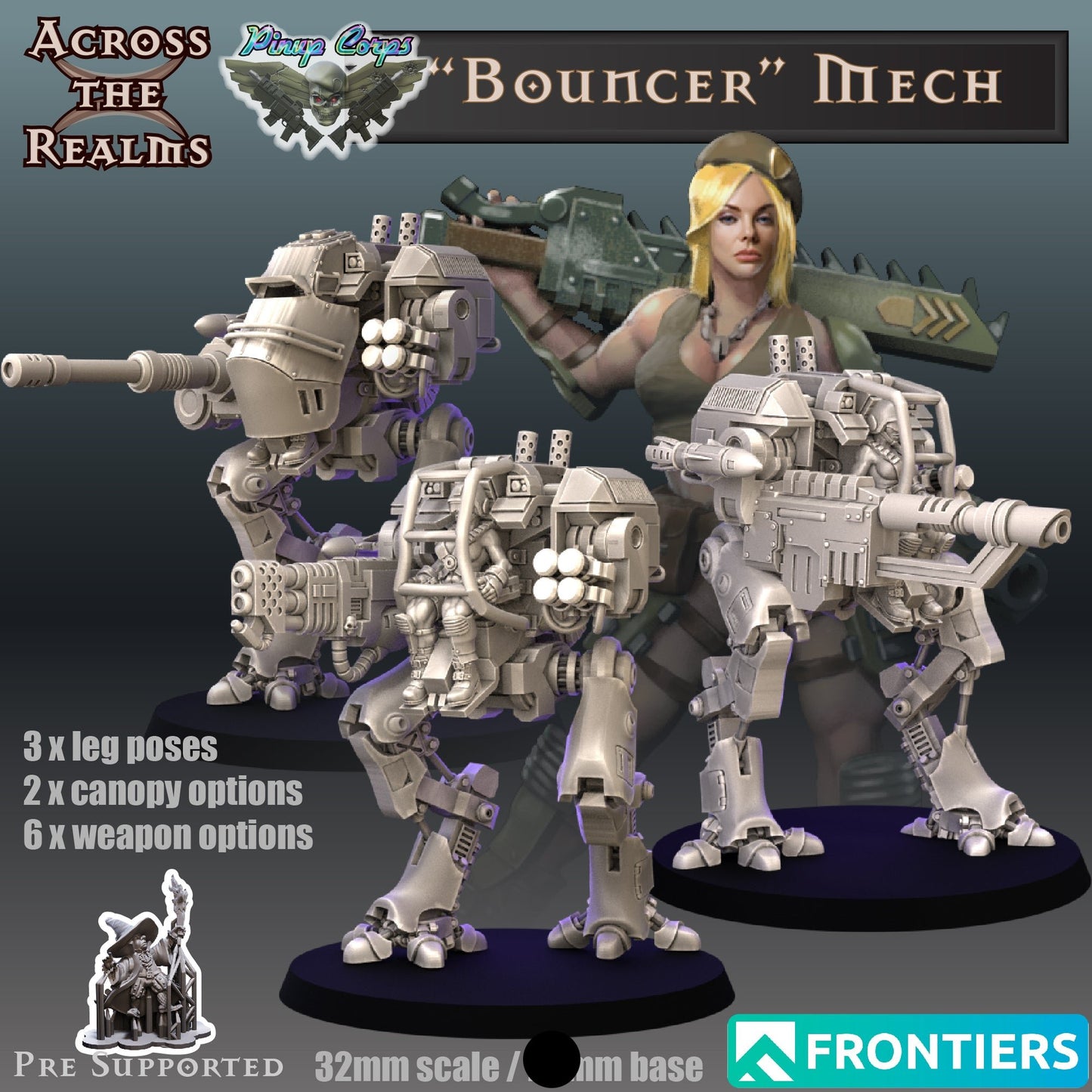 1x Bouncer Mech - Across the Realms