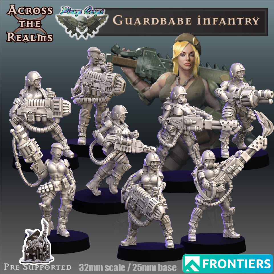 20x Guardbabe Infantry - Across the Realms