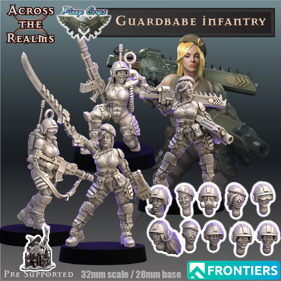 20x Guardbabe Infantry - Across the Realms