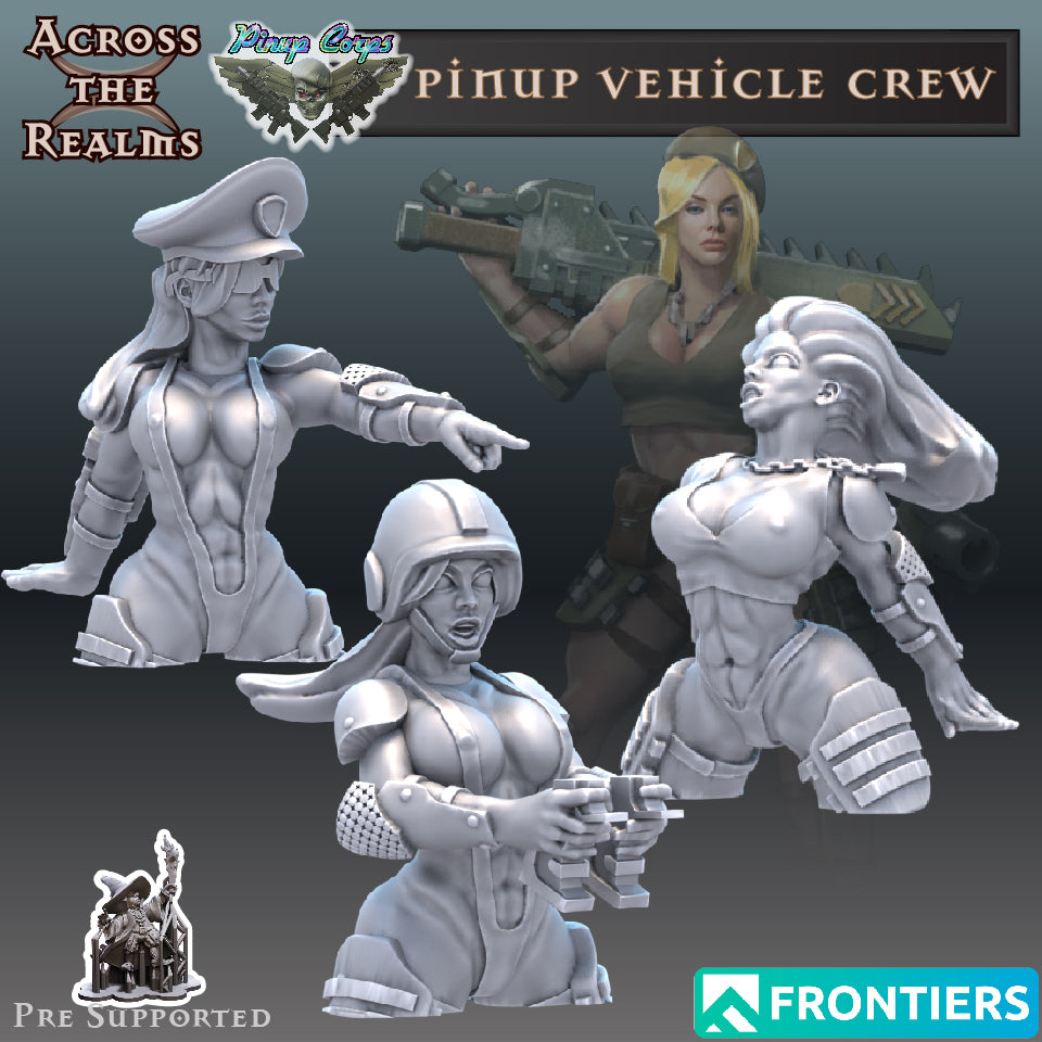 Pinup Vehicle Crew - Across the Realms