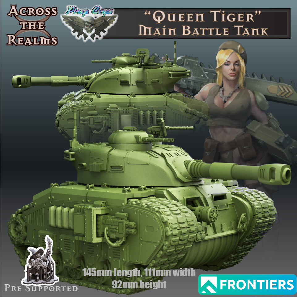 Queen Tiger Main Battle Tank - Across the Realms