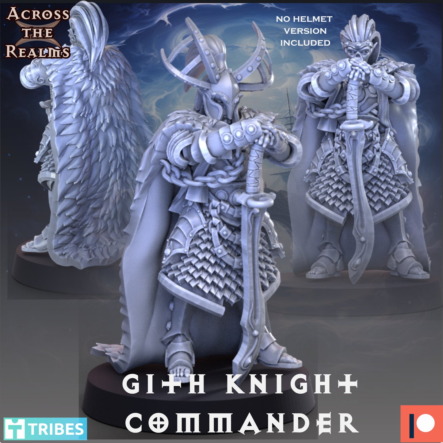 2x Gith Knight Commander - Across the Realms