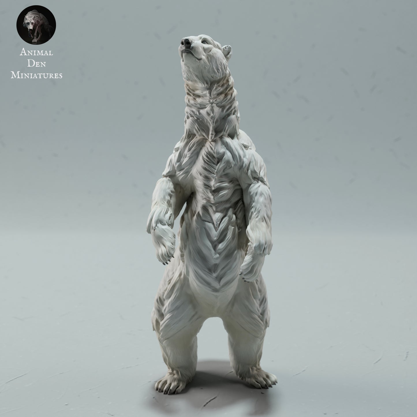 Polar Bear Stand - Animal Den Miniatures