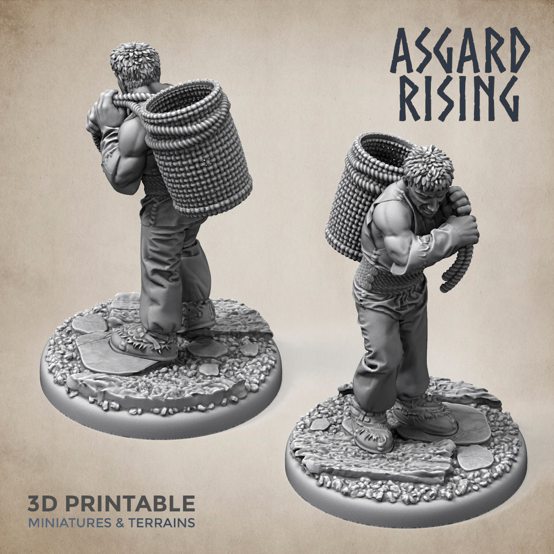 Male Villagers (Townsfolk) - Asgard Rising