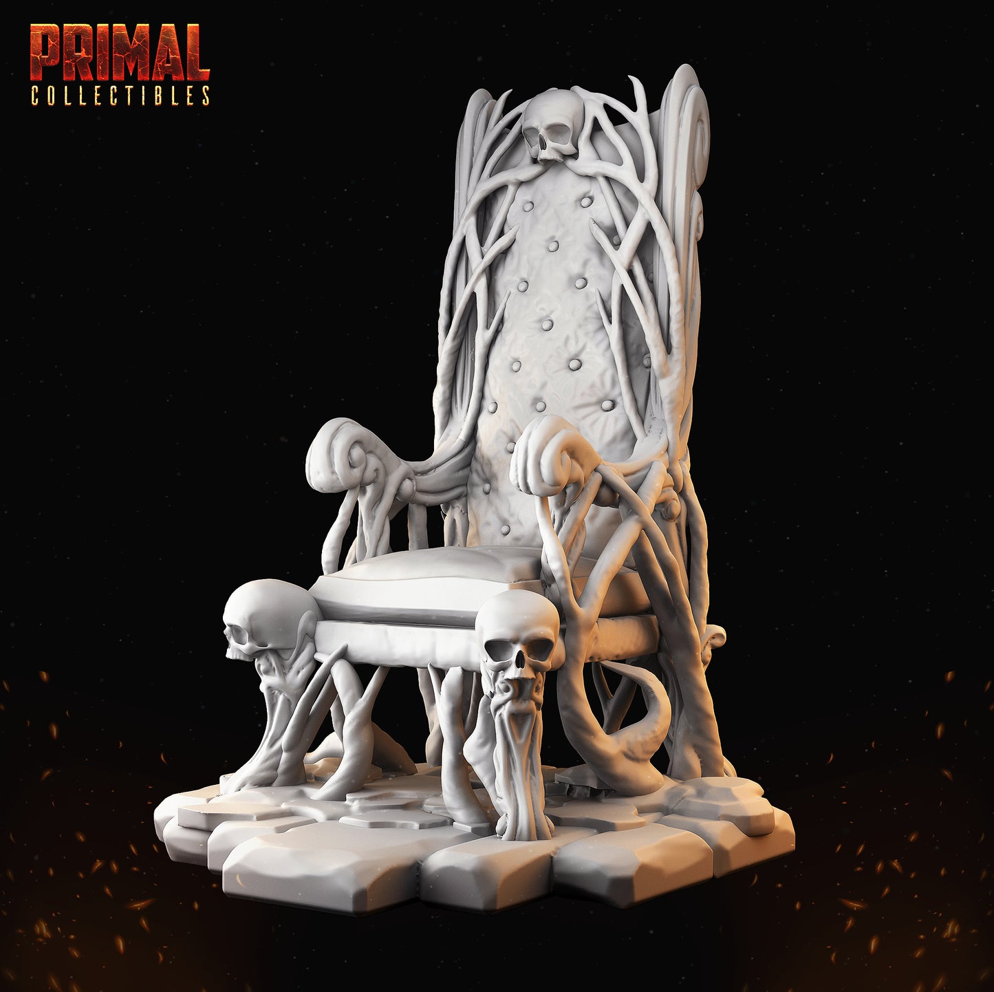 Fireplace and Throne - MASTERS OF DUNGEONS QUEST - Primal Collectibles