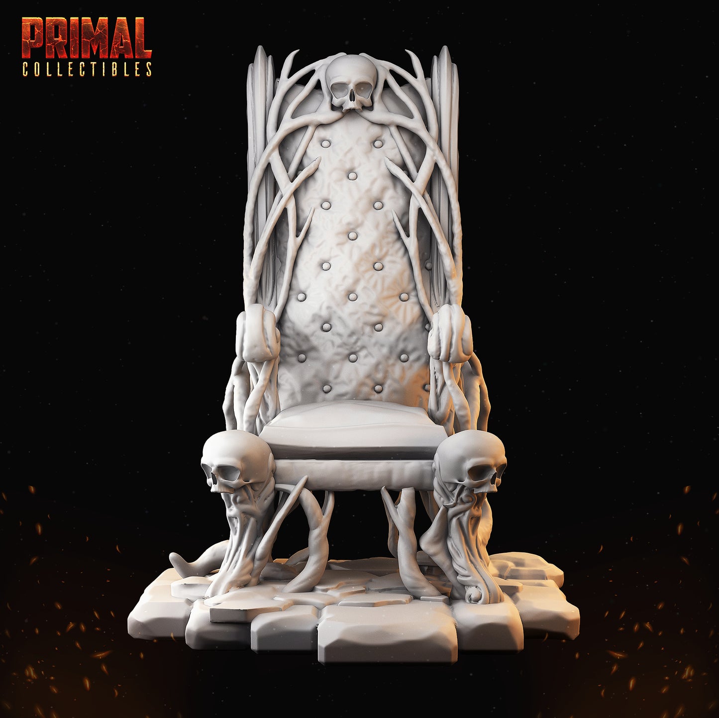 Fireplace and Throne - MASTERS OF DUNGEONS QUEST - Primal Collectibles