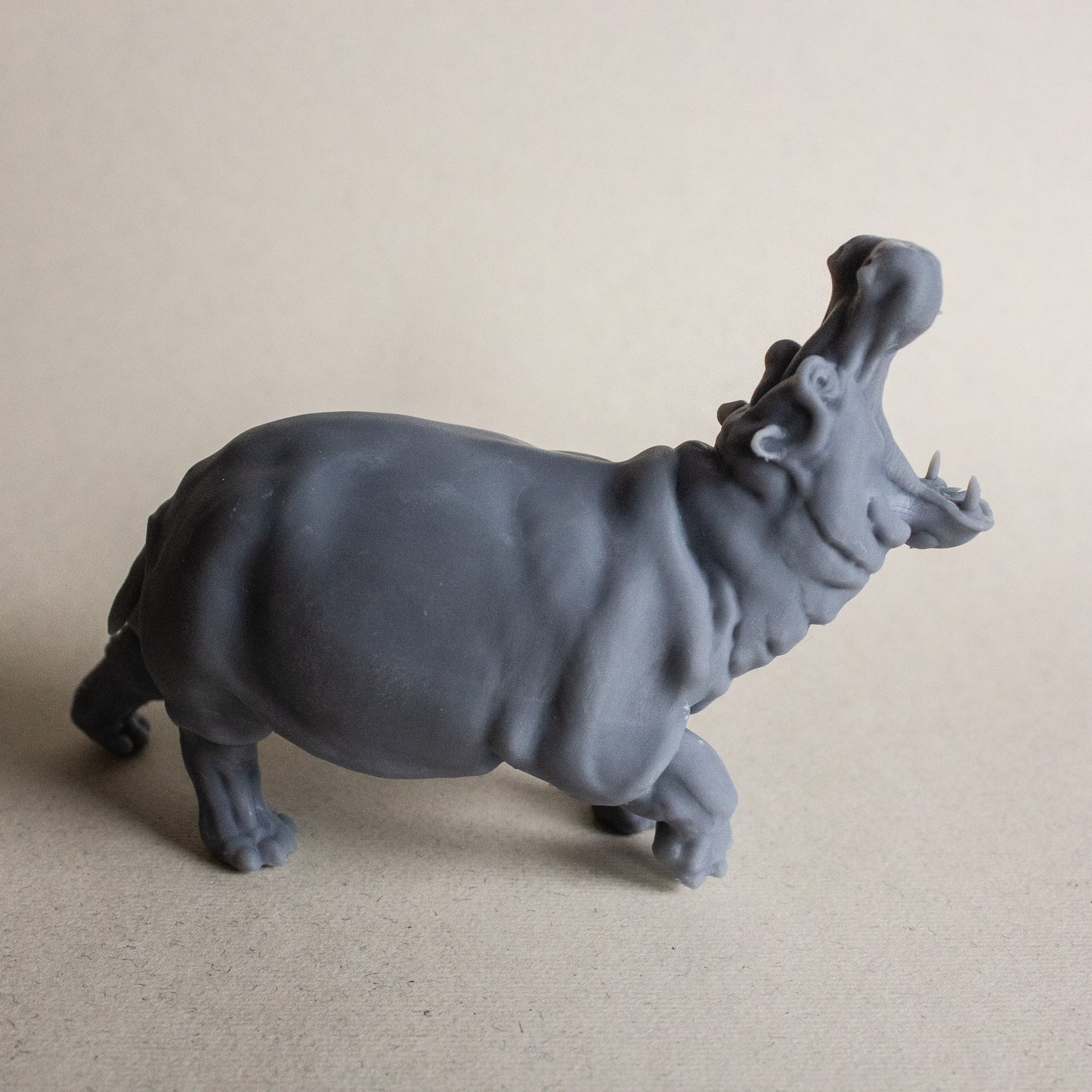 Angry Hippo - Animal Den Miniatures