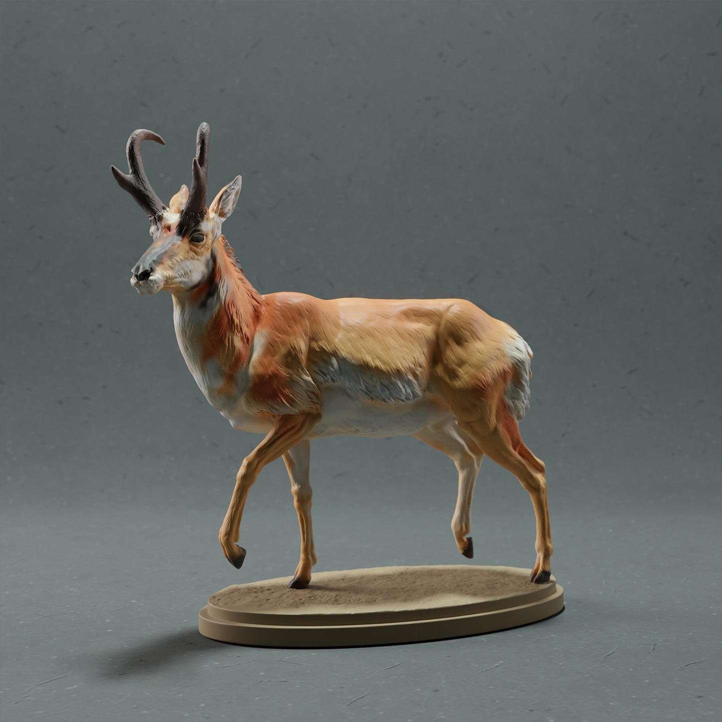 Pronghorn Antelope - Male - Animal Den Miniatures