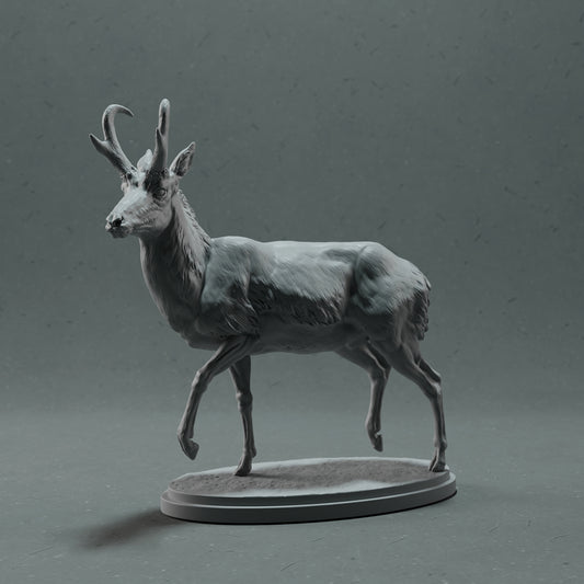 Pronghorn Antelope - Male - Animal Den Miniatures