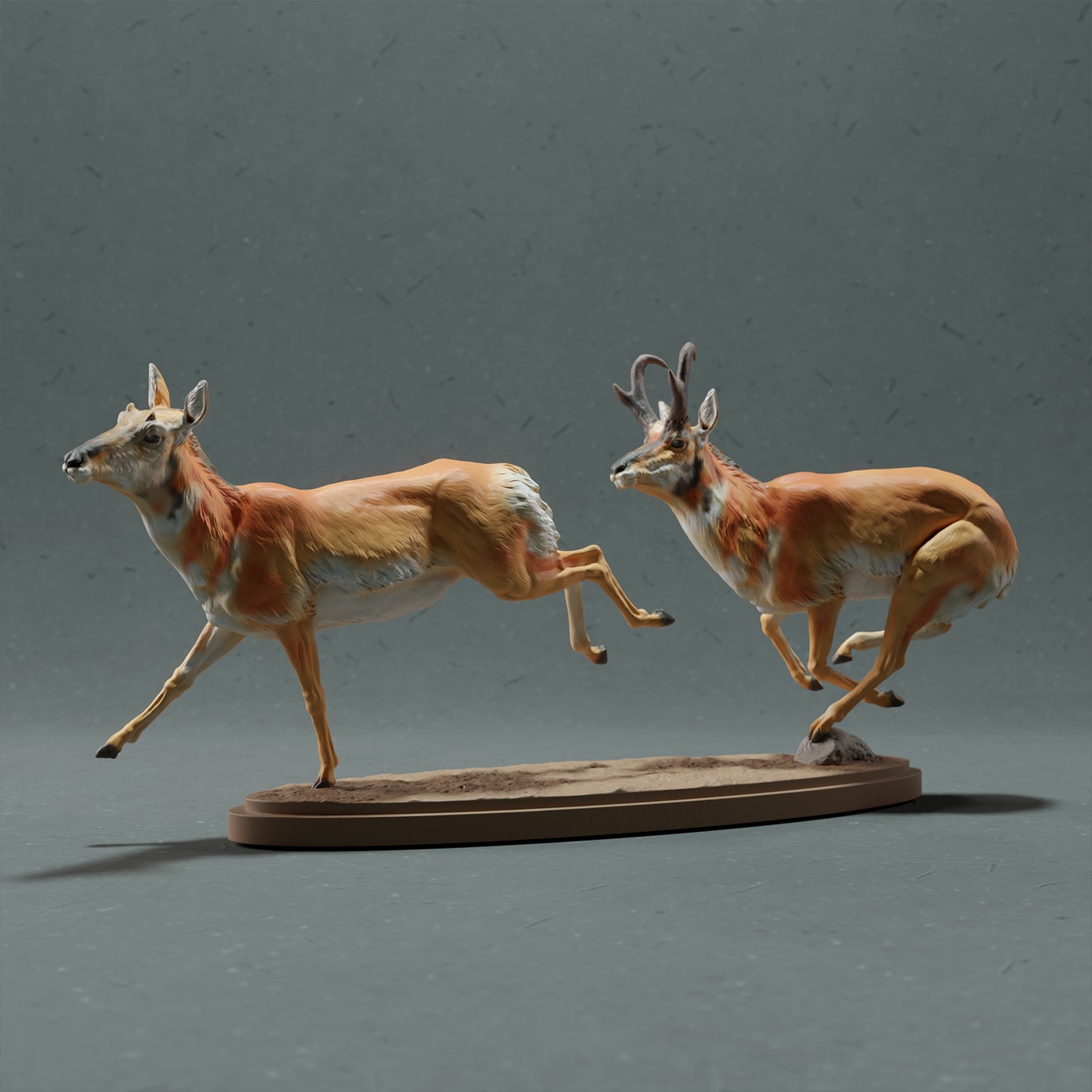 Pronghorn Antelope - Chase - Animal Den Miniatures