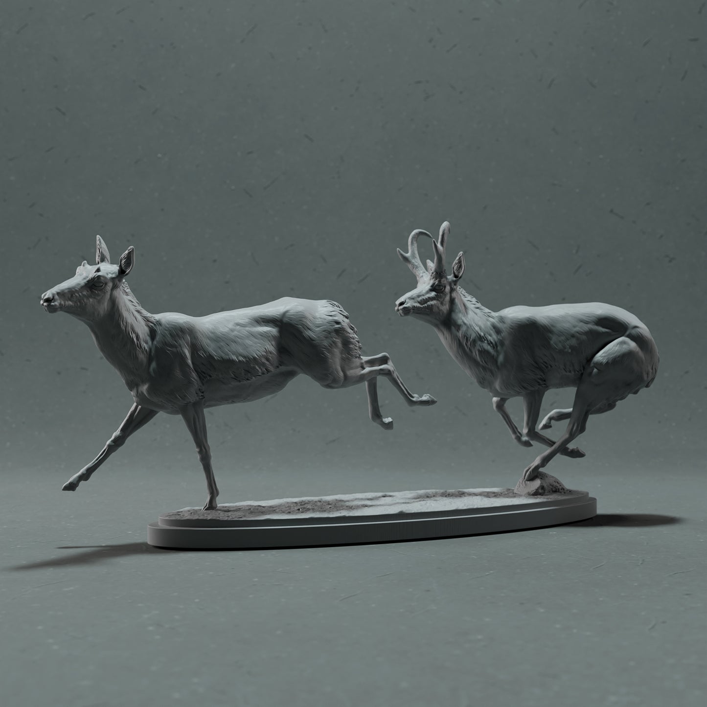 Pronghorn Antelope - Chase - Animal Den Miniatures