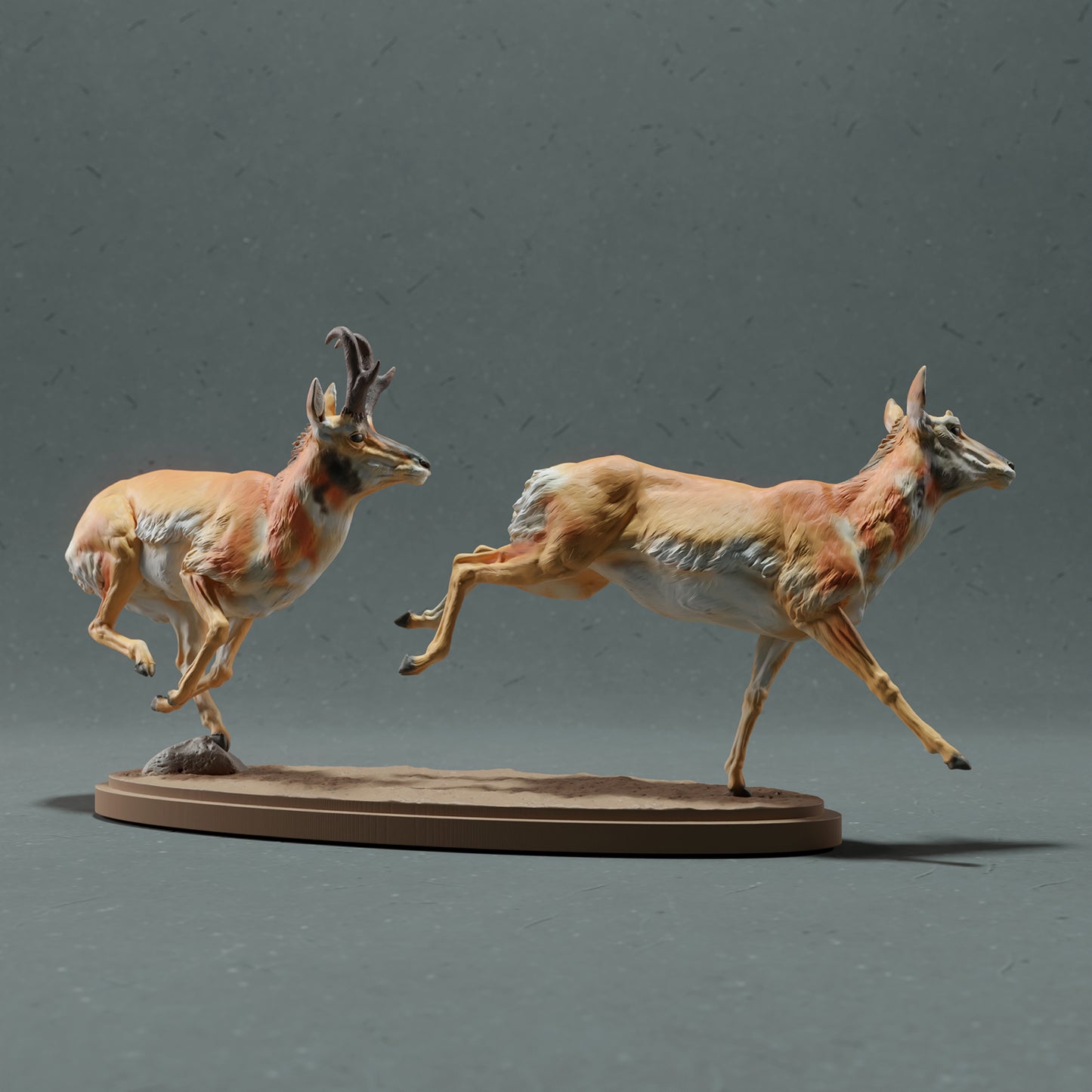 Pronghorn Antelope - Chase - Animal Den Miniatures