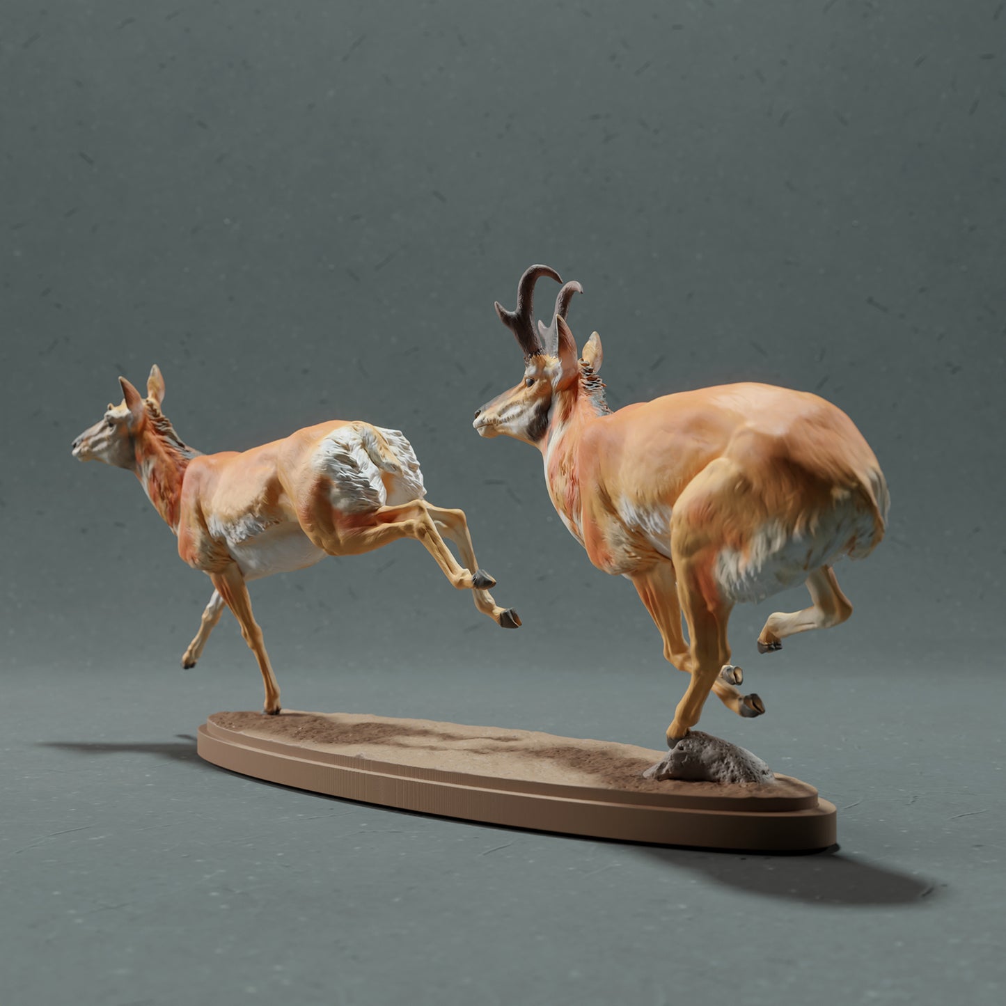 Pronghorn Antelope - Chase - Animal Den Miniatures