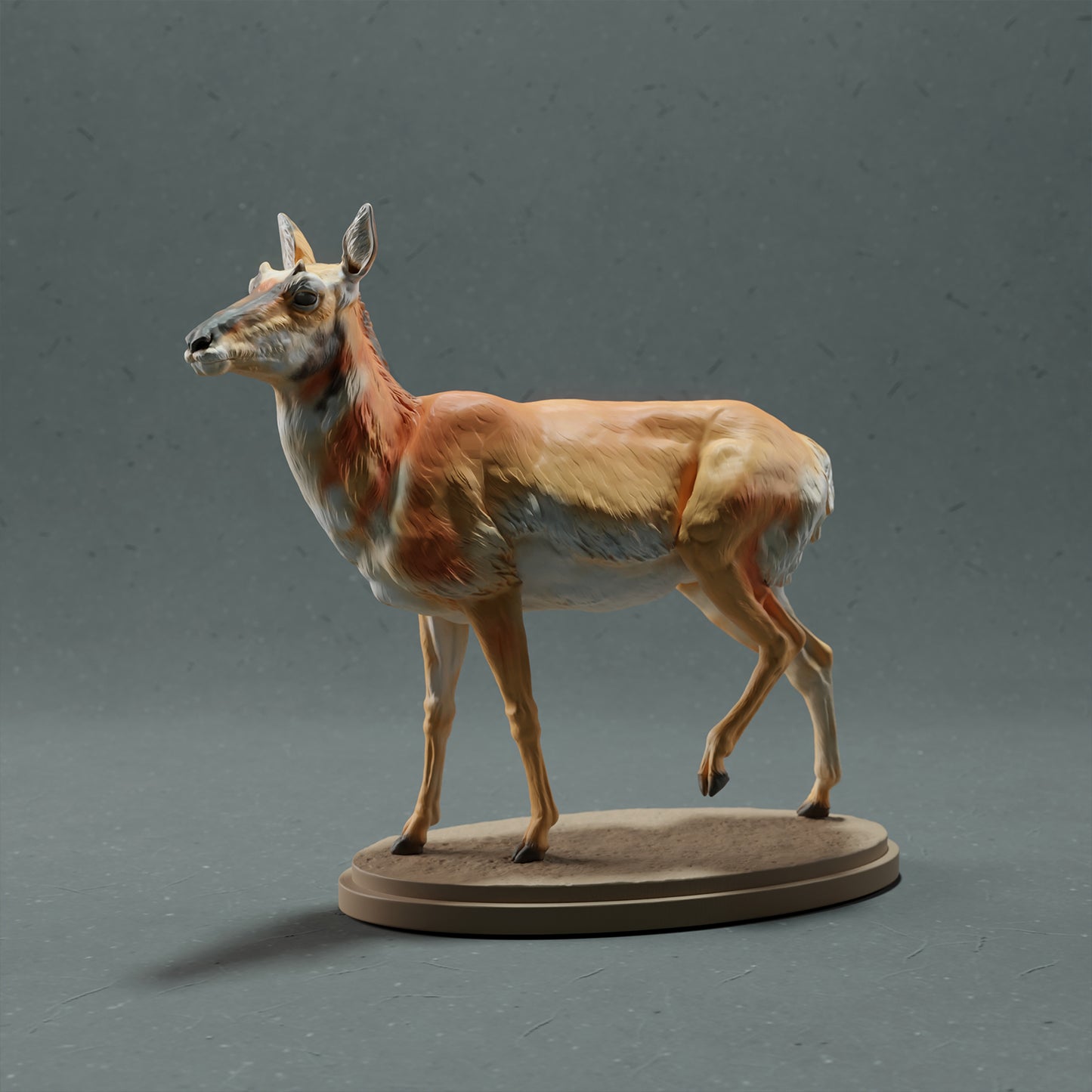 Pronghorn Antelope - Female - Animal Den Miniatures