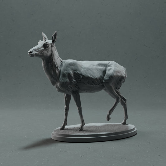 Pronghorn Antelope - Female - Animal Den Miniatures