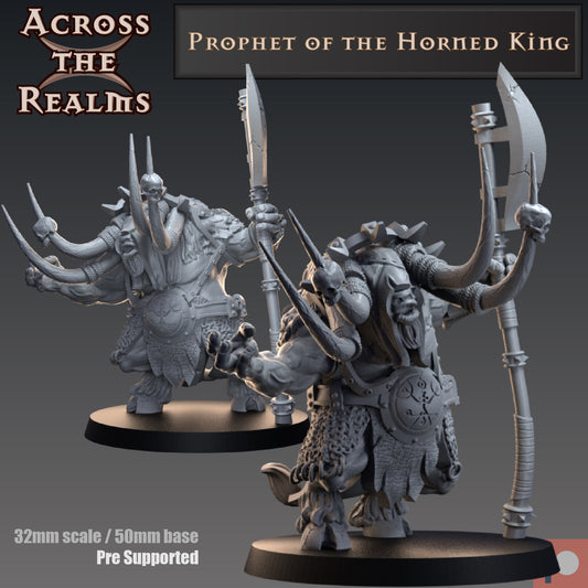 1x Prophet of the Horned King - Across the Realms