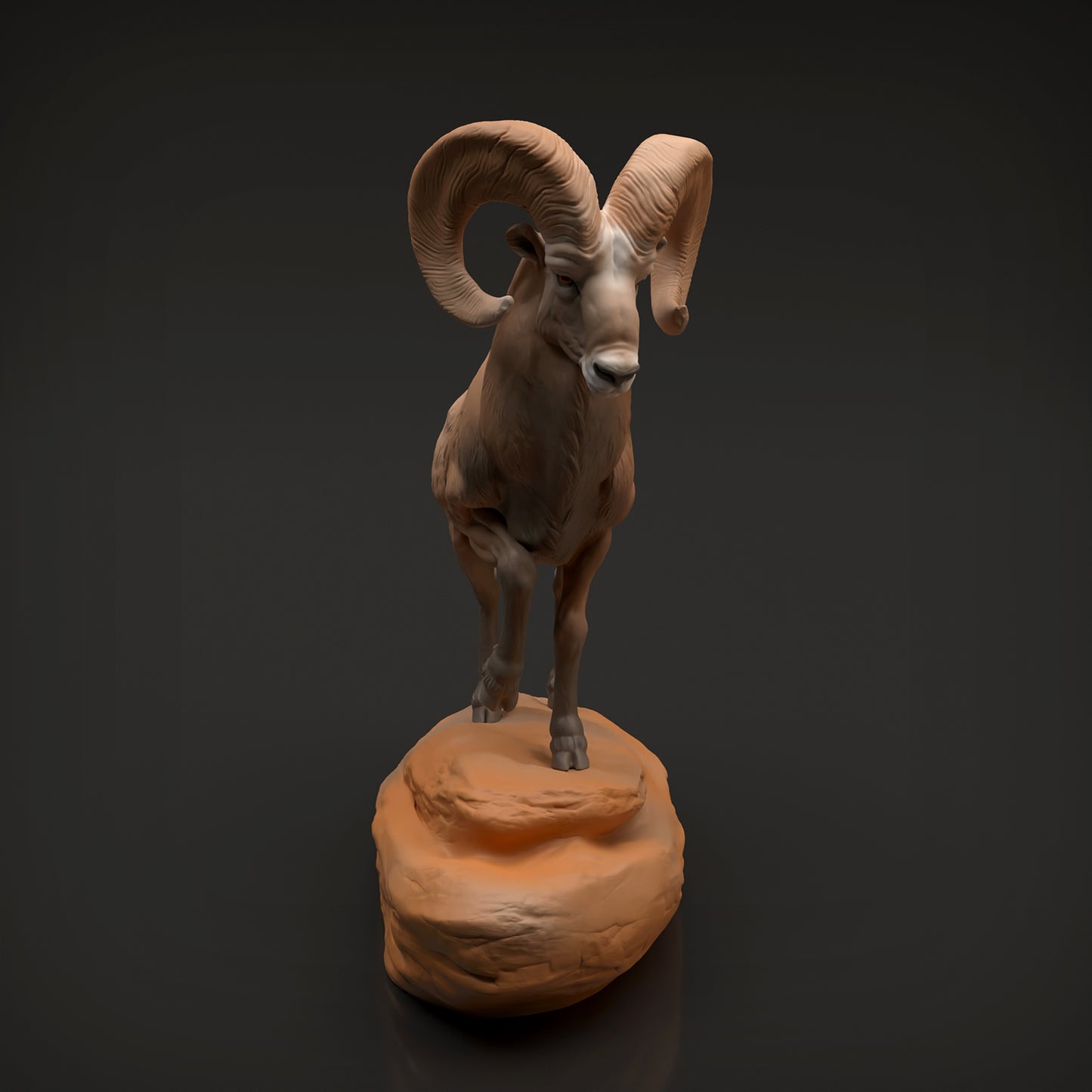 Bighorn Ram - Animal Den Miniatures