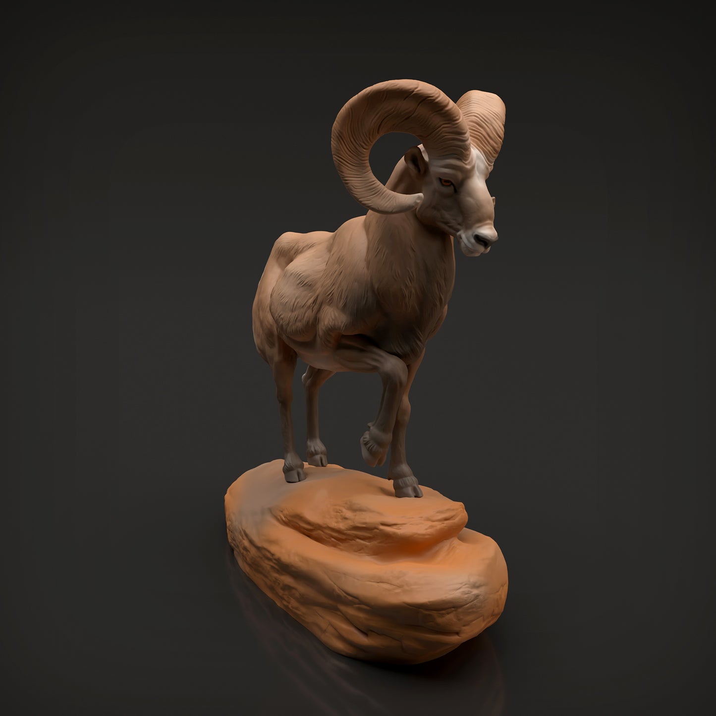 Bighorn Ram - Animal Den Miniatures