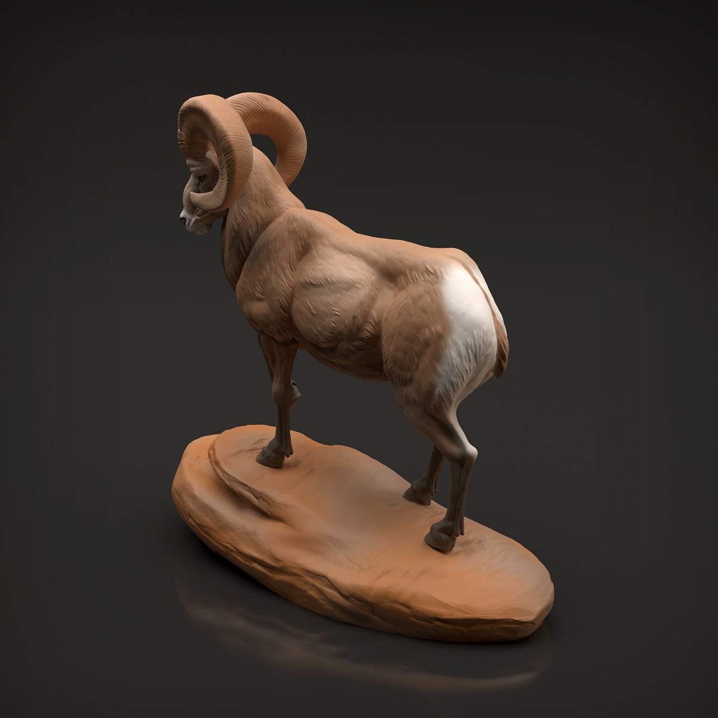 Bighorn Ram - Animal Den Miniatures