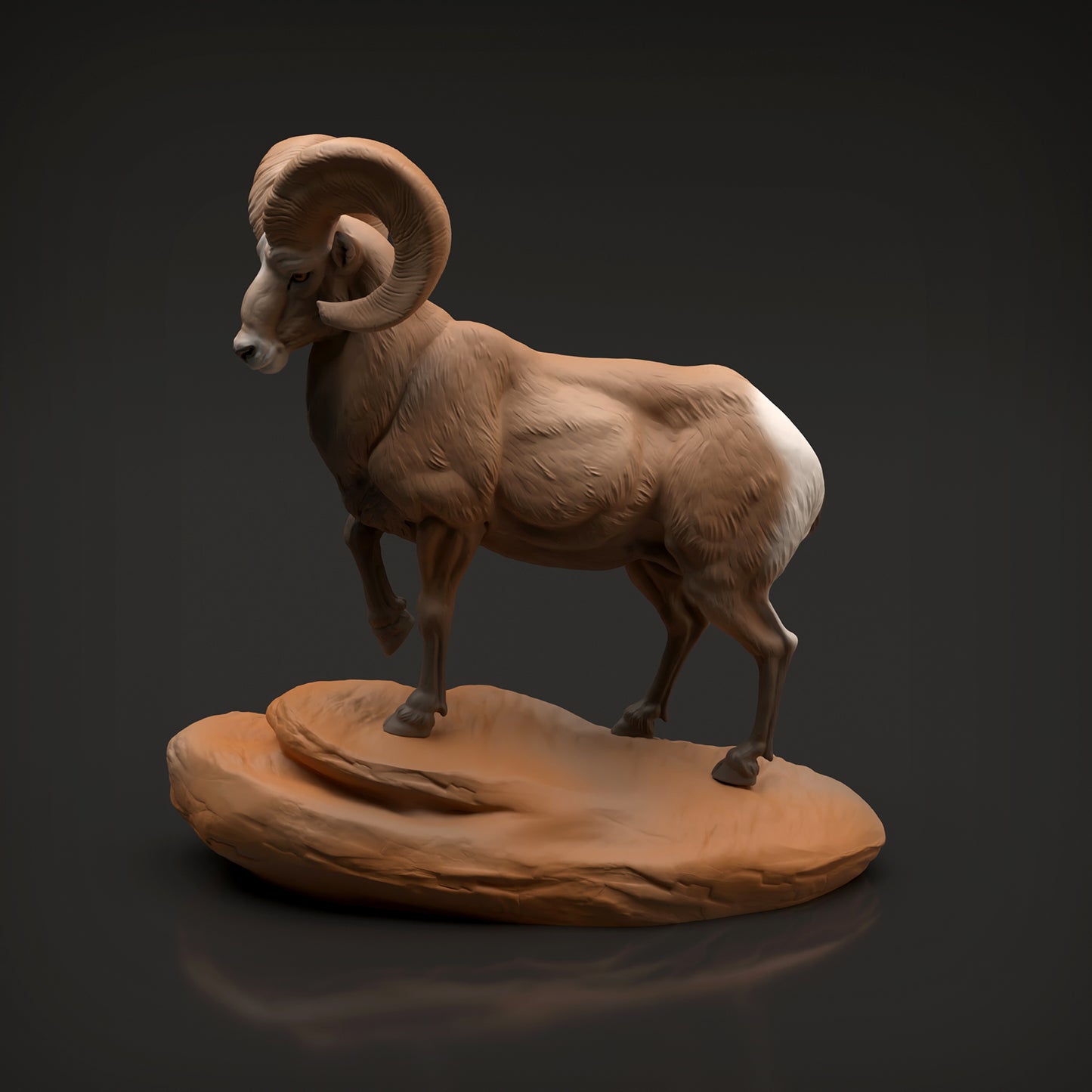 Bighorn Ram - Animal Den Miniatures