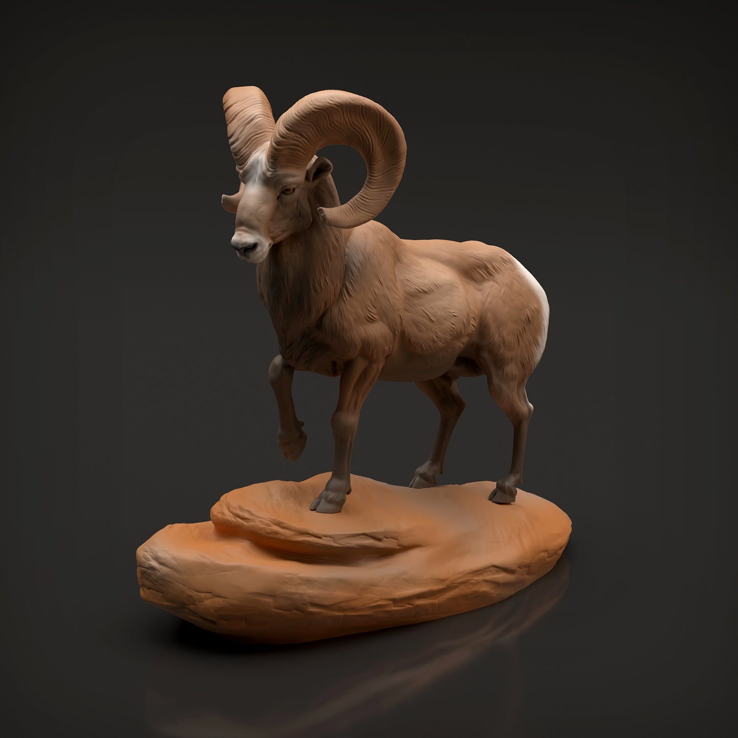 Bighorn Ram - Animal Den Miniatures