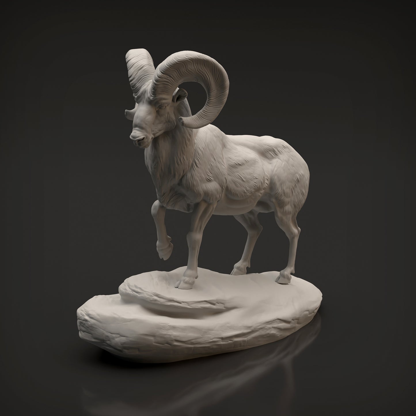 Bighorn Ram - Animal Den Miniatures