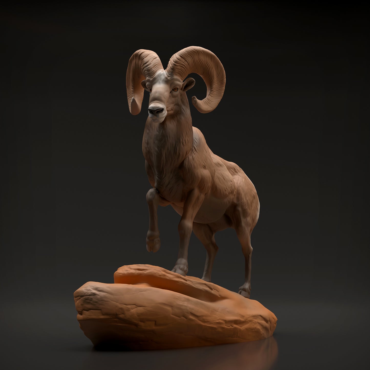 Bighorn Ram - Animal Den Miniatures