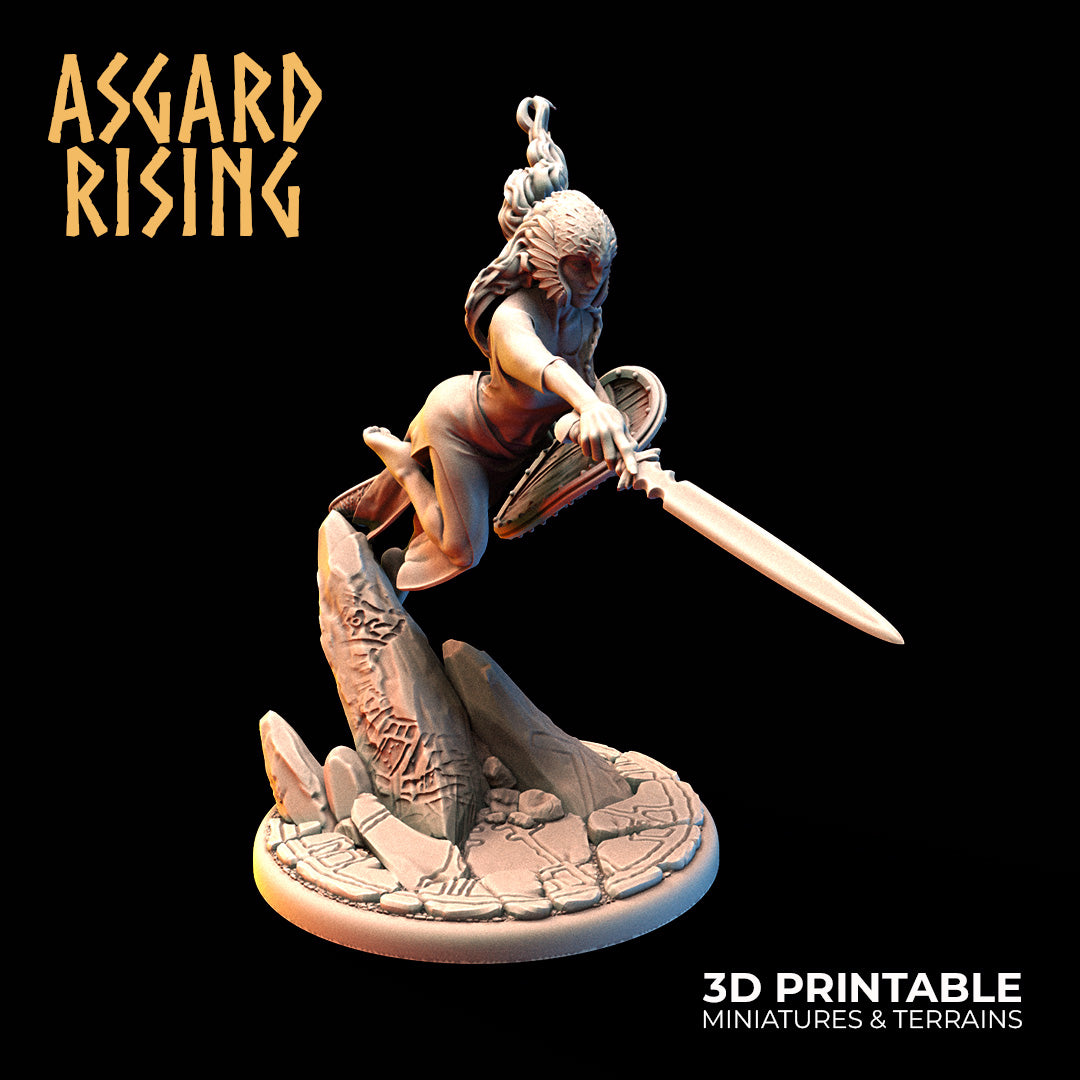 Rangrid, the Phantom Lady  - Asgard Rising